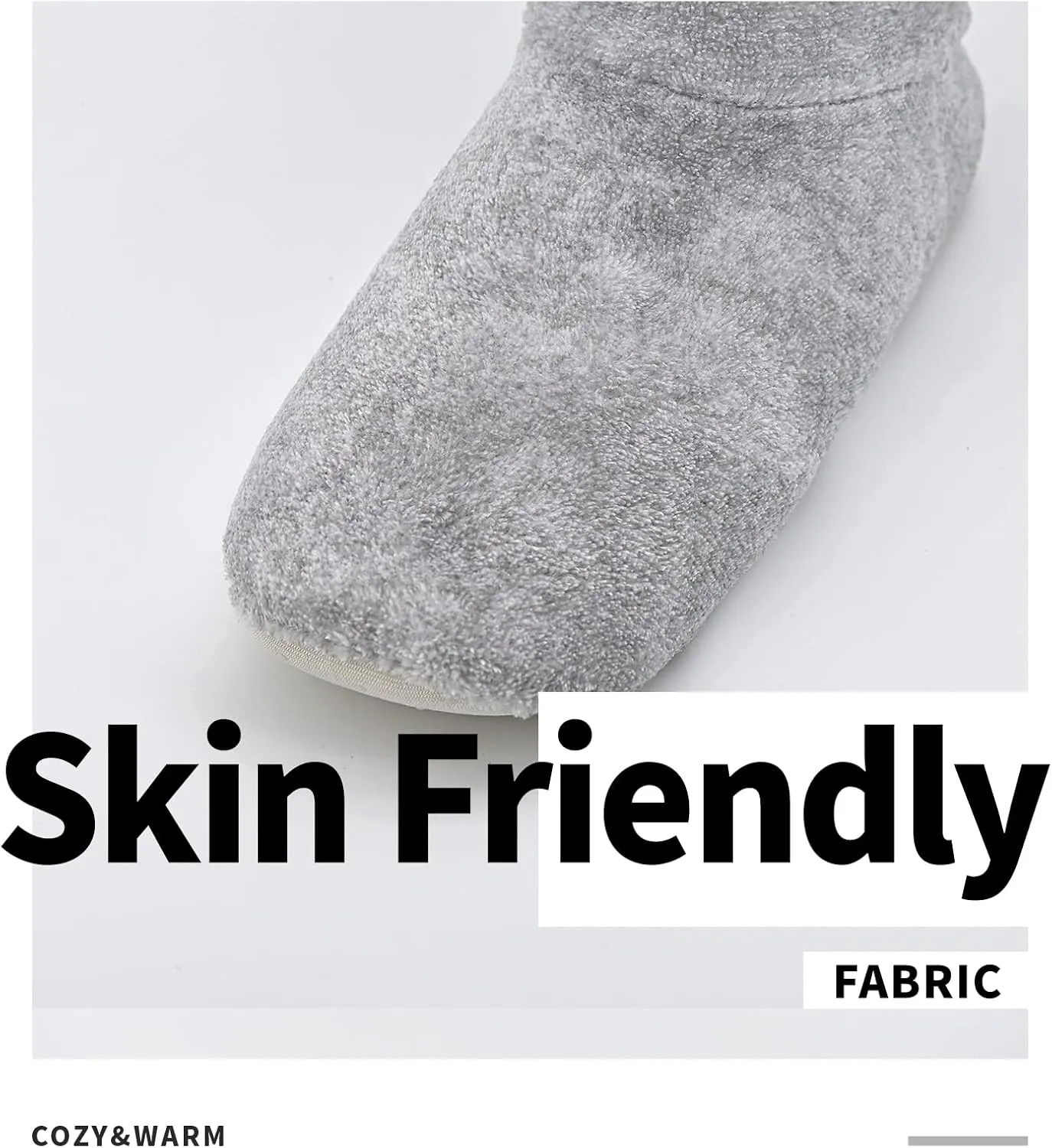 DICUIRD Womens Cozy&Warm Slipper Socks with Grippers-House Socks