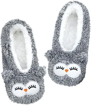 DICUIRD Womens Slipper Socks Low Cut Comfy&Warm Animal Non-skid Bedroom Slippers