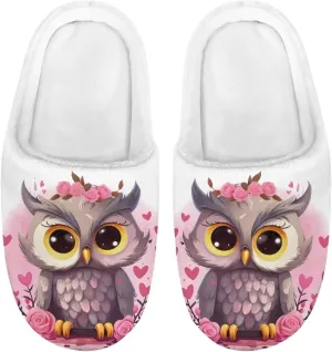 DISNIMO Boys Girls Cozy-House Bedroom Slippers Warm Plush Winter Cotton Slipper Kids Indoor Non-Slip Shoes 9-14.5