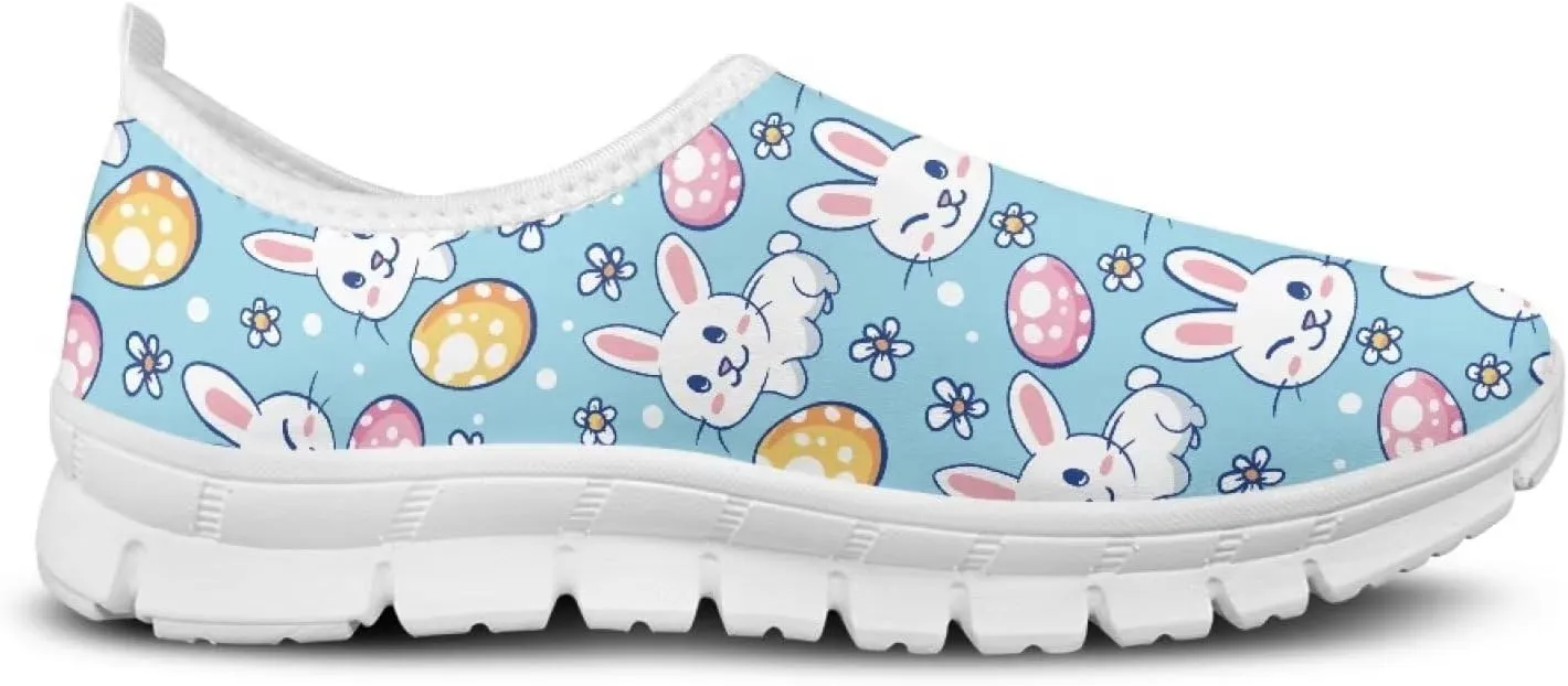 Doojoayie Shoes for Women Slip On Sneakers Novelty Holiday Couple Shoes Flat
