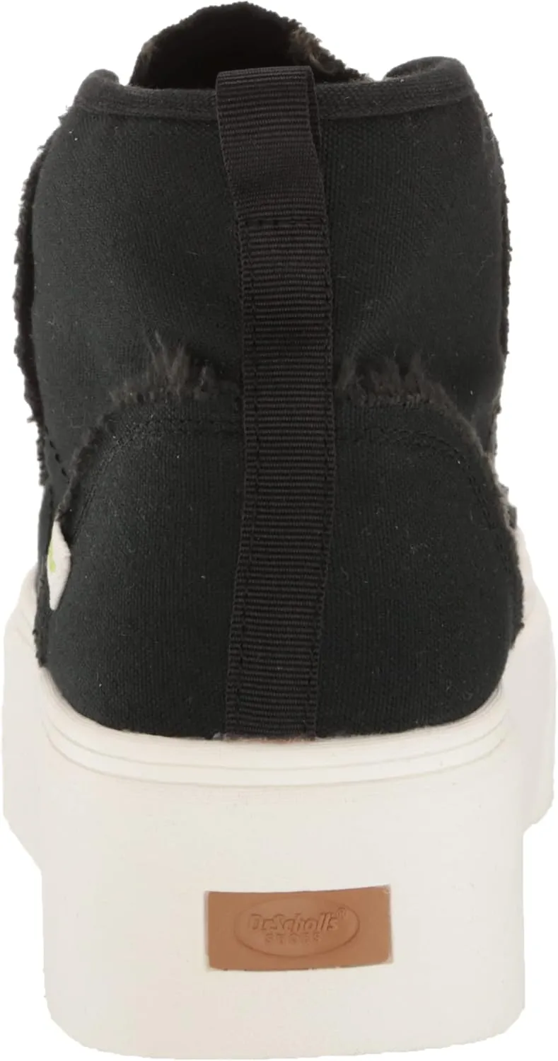 Dr. Scholl's Shoes Women's for Now Hi High Top Platform Lace Up Retro Fashion Sneaker
