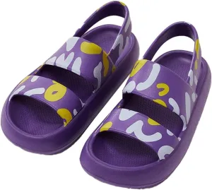 Epsion Women's Cloud Slide Sandals Casual Open Toe Soft Thick Sole Non-Slip Indoor Outdoor Summer Beach Sport Sandal
