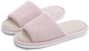 Fabric Slippers Indoor and Outdoor Slippers, Non-Slip Four Seasons Soft Bottom Slippers, Couple Slippers Men and Women Slippers
