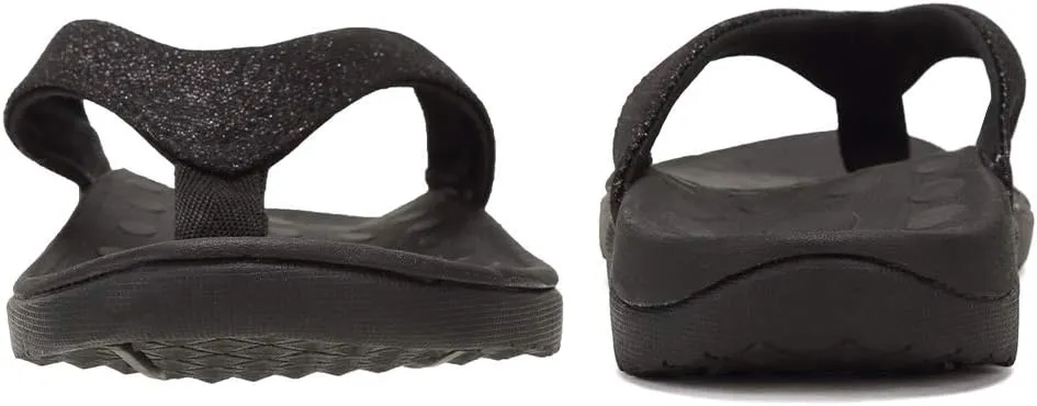 FANTURE Women Orthotic Arch Support Sandal for Comfortable Walk Thong Style Casual Flip Flops