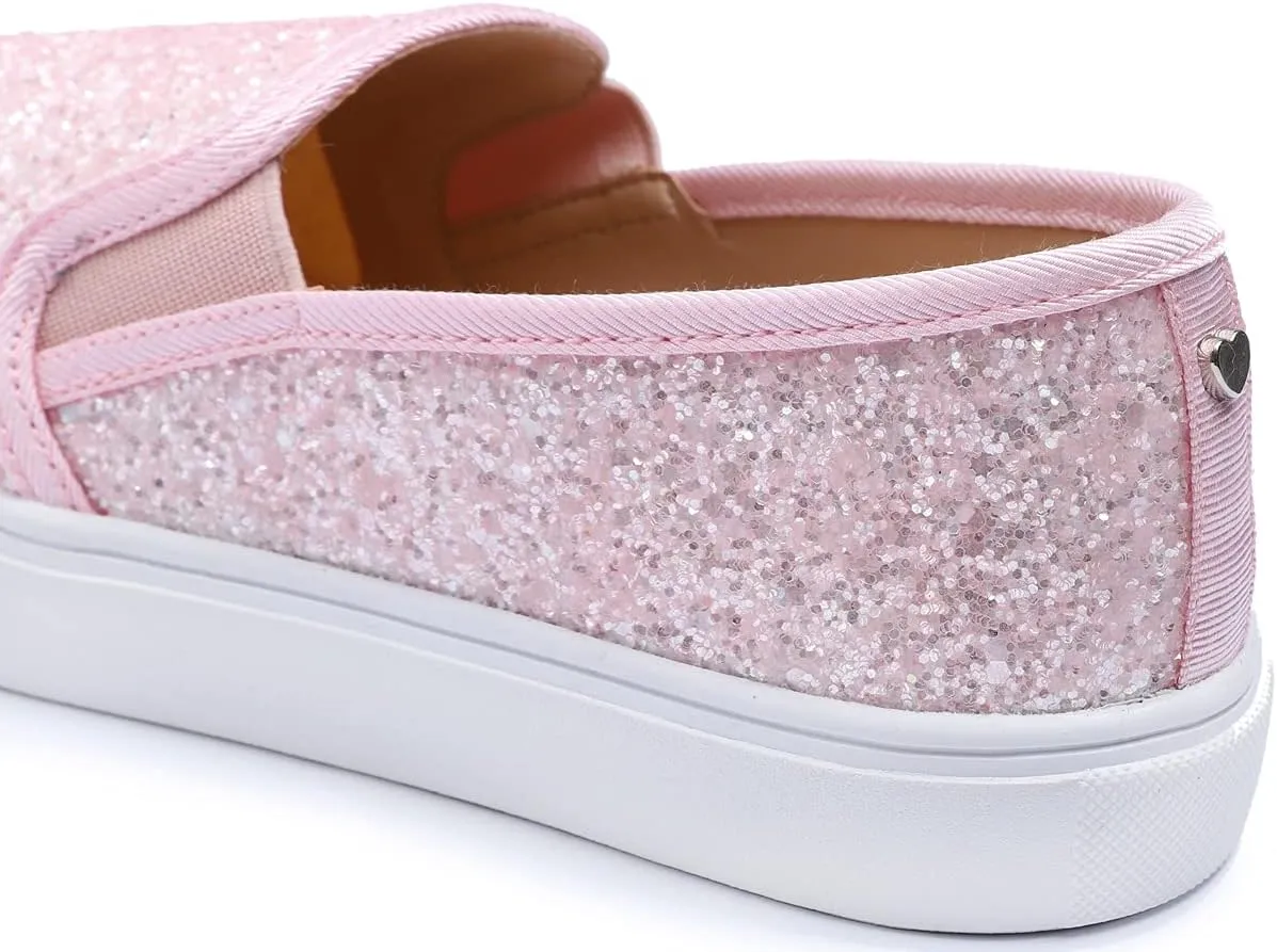 FEVERSOLE Women's Fashion Slip-On Sneaker Casual Flat Loafers