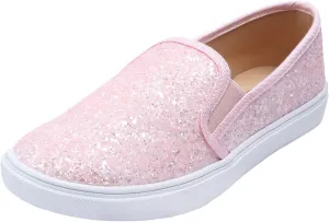 FEVERSOLE Women's Fashion Slip-On Sneaker Casual Flat Loafers