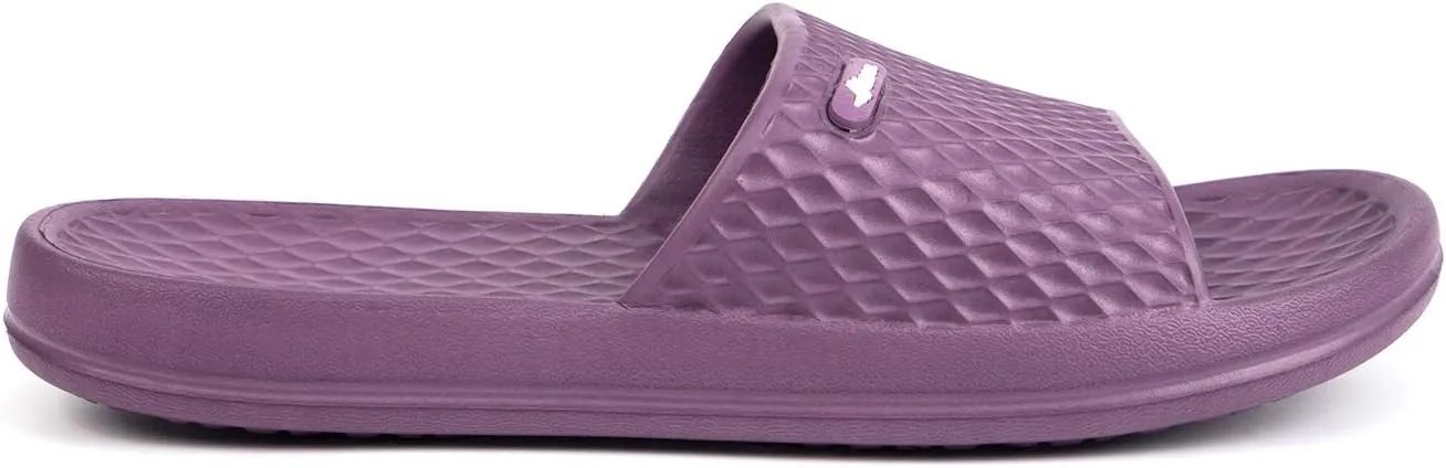 FUNKYMONKEY Womens Bathroom Shower Slippers Indoor Home Beach Non Slip Sandal