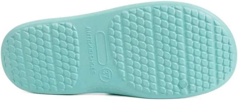 FUNKYMONKEY Womens Bathroom Shower Slippers Indoor Home Beach Non Slip Sandal