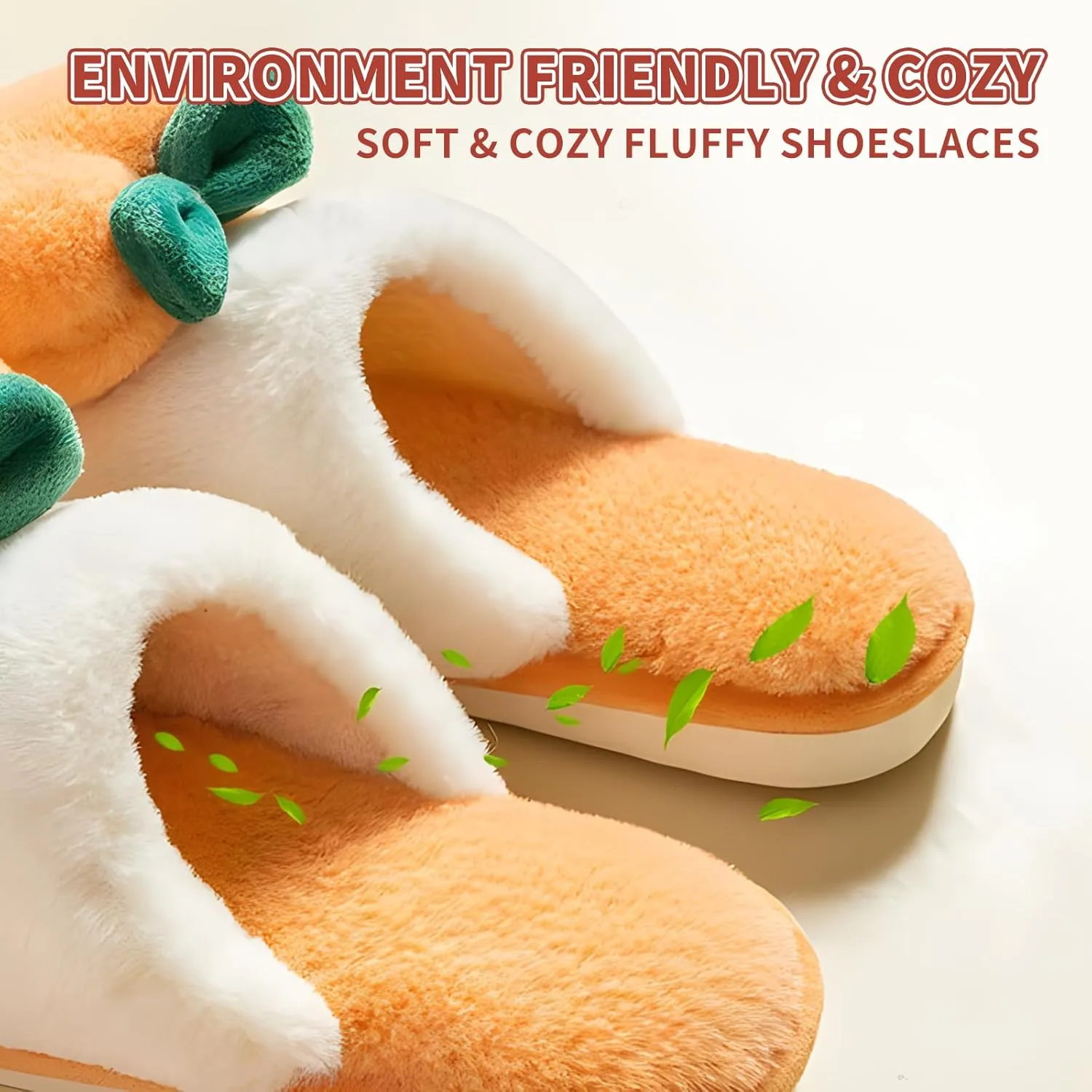 Fuzzy Slipper Winter Fluffy Slippers Peach Cute Slippers For Women Comfortable Warm House Shoes Slippers