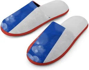 Glittering Halo Russia Men's Slipper Non Slip Comfortable Winter Warm Home House Shoes Indoor Slippers