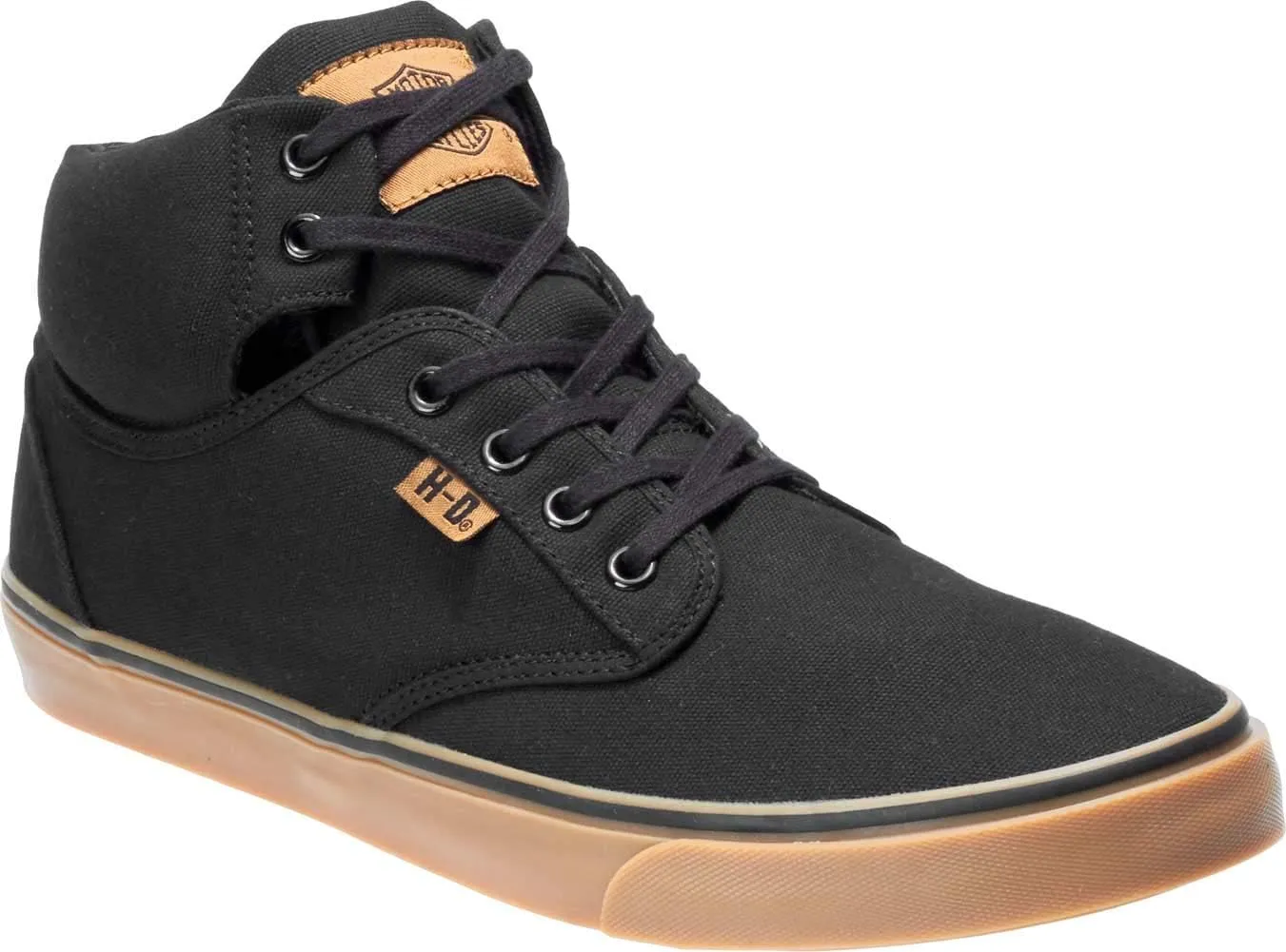 Harley-Davidson Men's Wrenford Canvas Motorcycle Casual Sneaker
