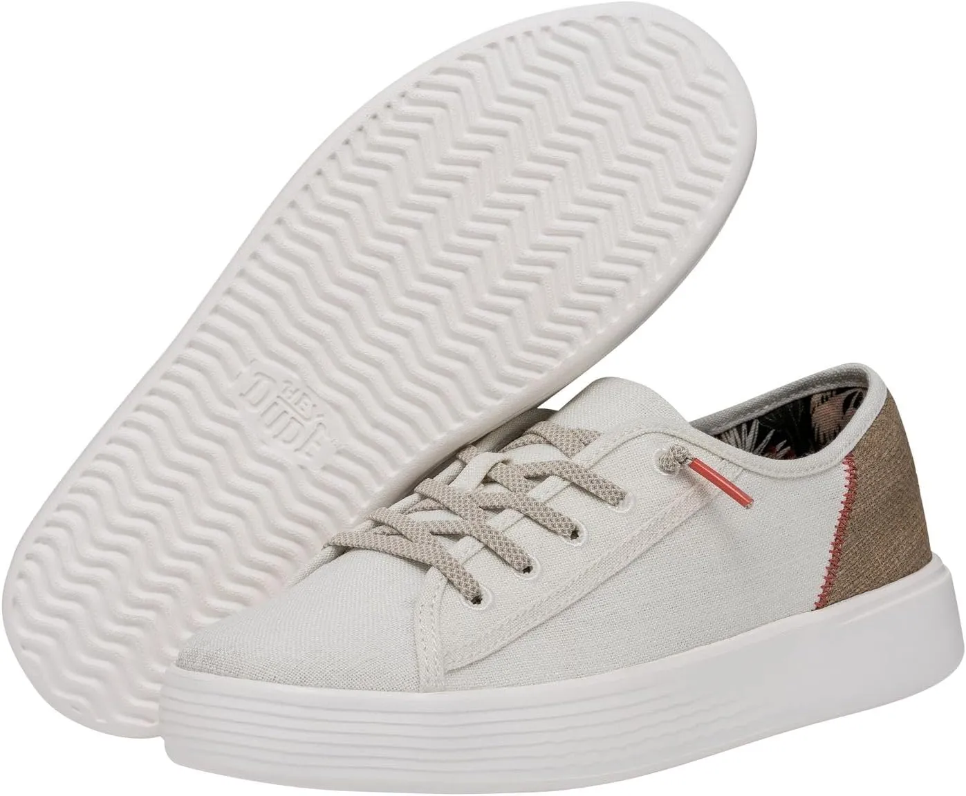Hey Dude Cody (LTT) Craft Linen | Women's Shoes | Women's Casual Sneakers | Comfortable & Light-Weight