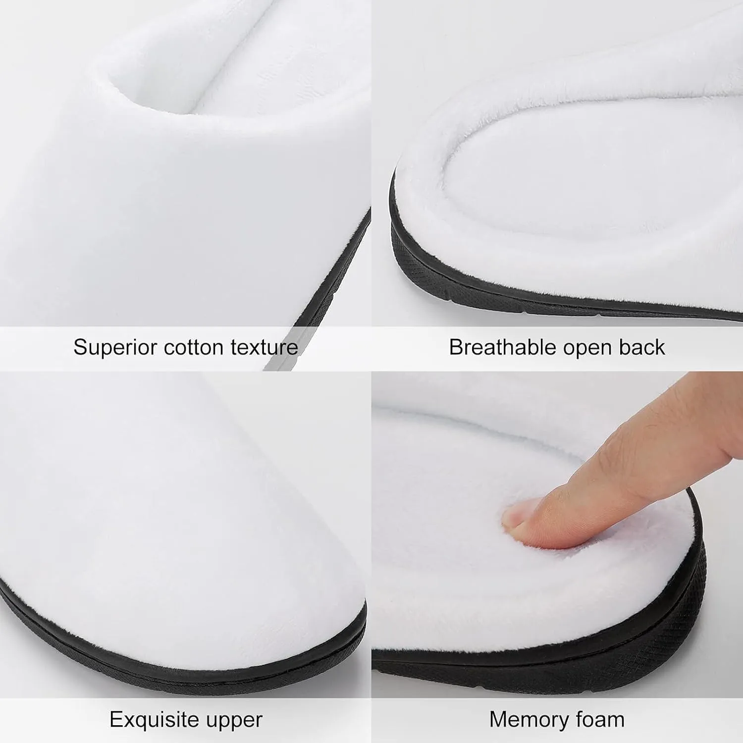 Highland Cow Women's House Slippers Warm Anti-Slip Cotton Slippers Home Shoes Indoor Outdoor
