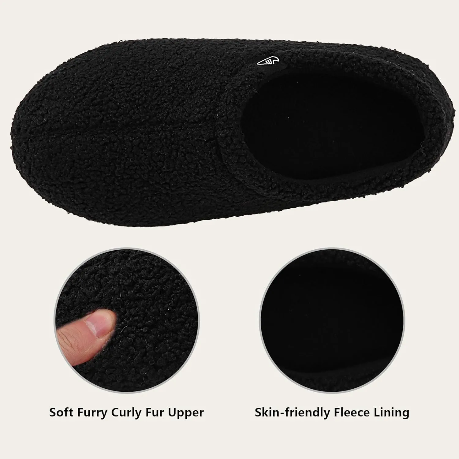 Home Slipper Bootie Slippers Women Girls Indoor Warm Fuzzy Boots Non-slip House Shoe Slippers