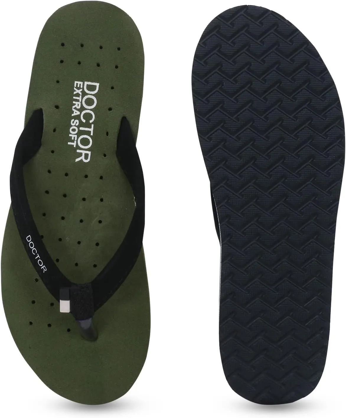 House Slipper for Women's Care Dr Orthopaedic Super Comfort Fitting Flat Cushion Chappal Flip-Flop for Ladies and Girl’s OR-D-19