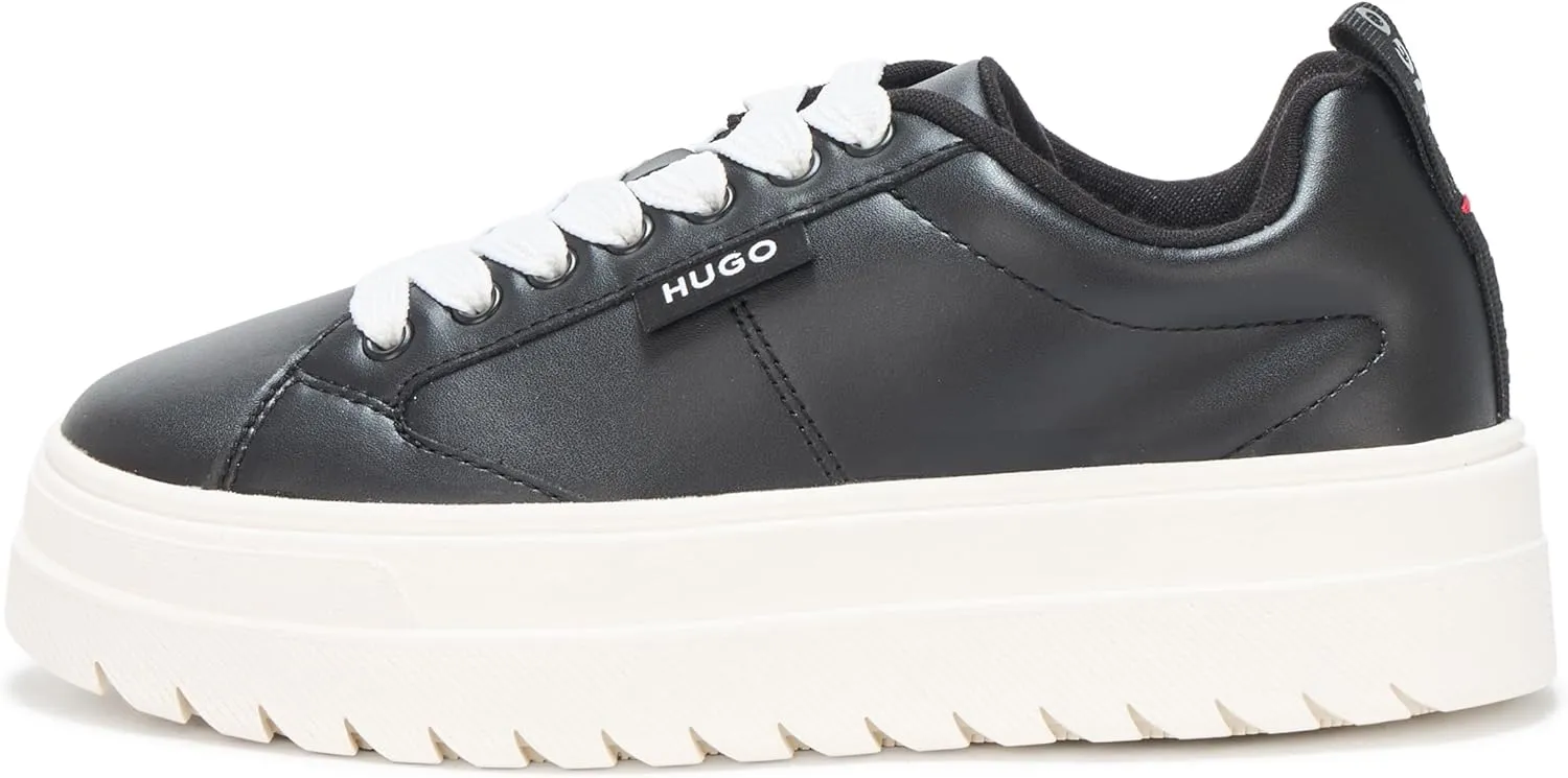 HUGO Women's Lyssa Platform Low Profile Sneaker