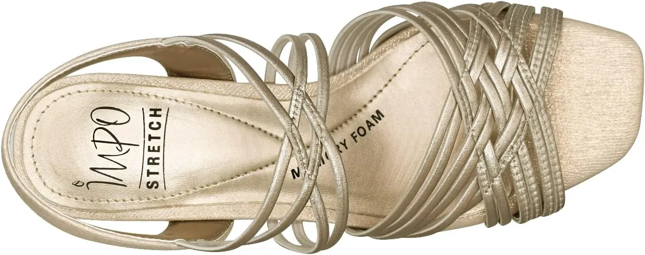 Impo Enya Stretch Dress Sandal with Memory Foam