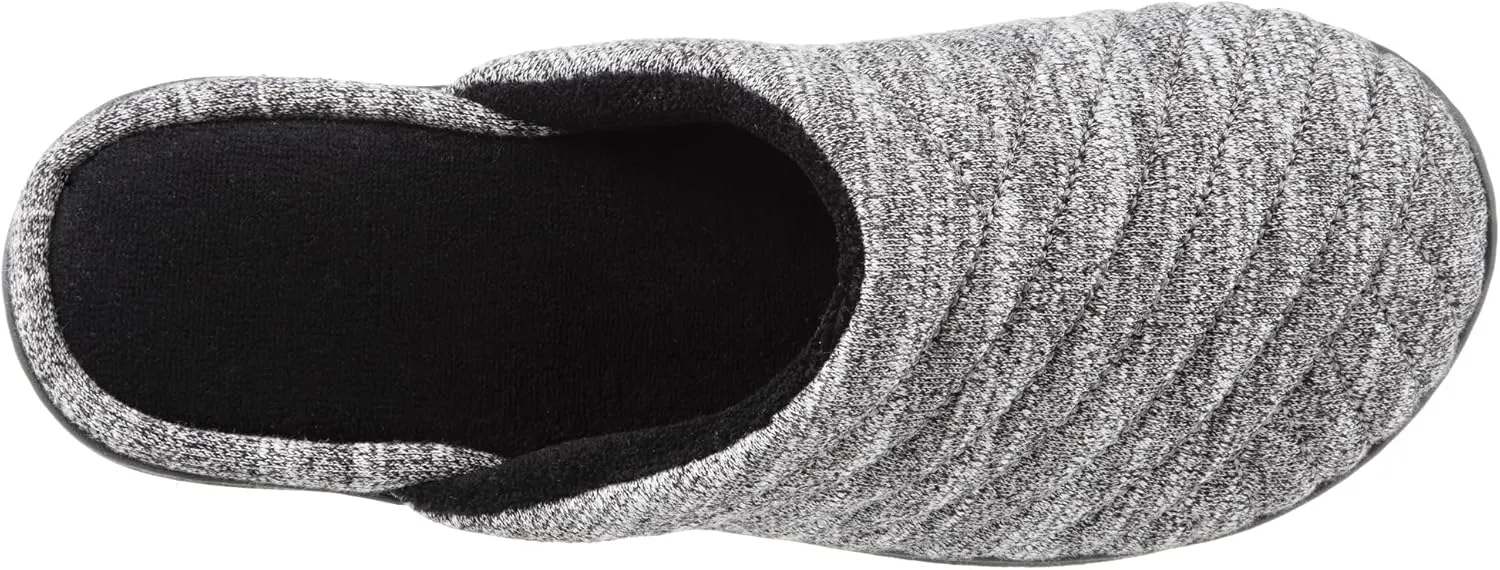 isotoner Women's Andrea Space Knit Slide Slippers