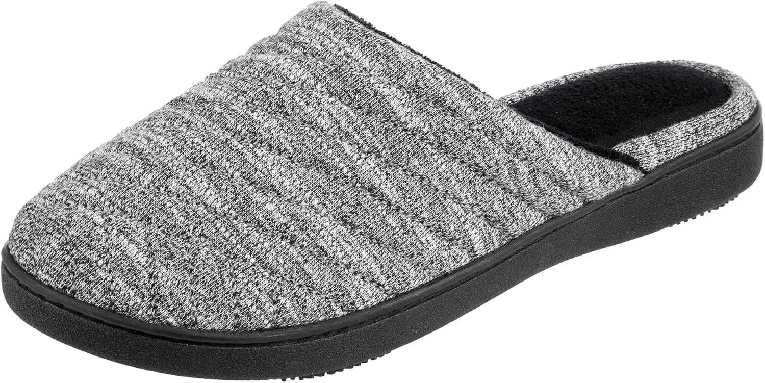 isotoner Women's Andrea Space Knit Slide Slippers