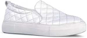 J. Adams Alpha Slip On Shoes for Women - Flat Platform Fashion Loafers