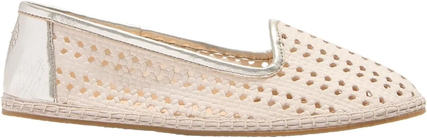 Jack Rogers Women's Conwell Slip on-Nubuck Loafer Flat