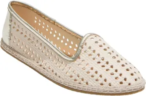 Jack Rogers Women's Conwell Slip on-Nubuck Loafer Flat