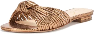 Jessica Simpson Womens Dydra Denim Slip-On Slide Sandals