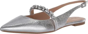 Jewel Badgley Mischka Bambi Pointed Toe Sling Back