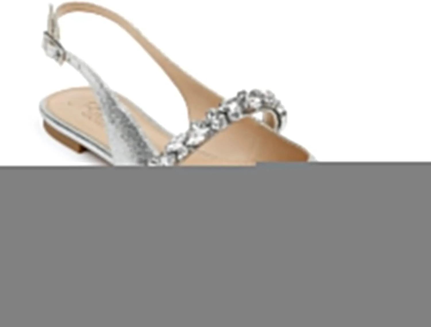 Jewel Badgley Mischka Bambi Pointed Toe Sling Back