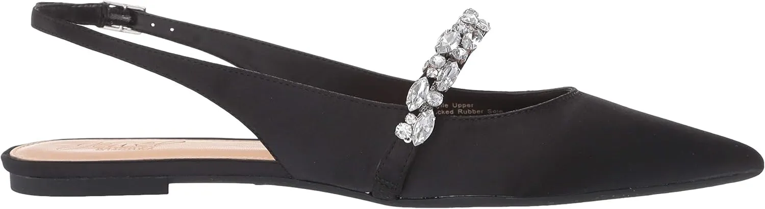 Jewel by Badgley Mischka Women's Bambi Mary Jane Flat