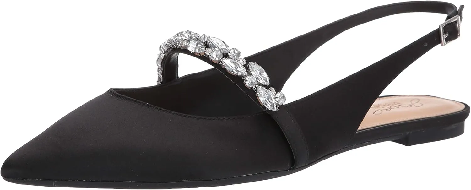 Jewel by Badgley Mischka Women's Bambi Mary Jane Flat