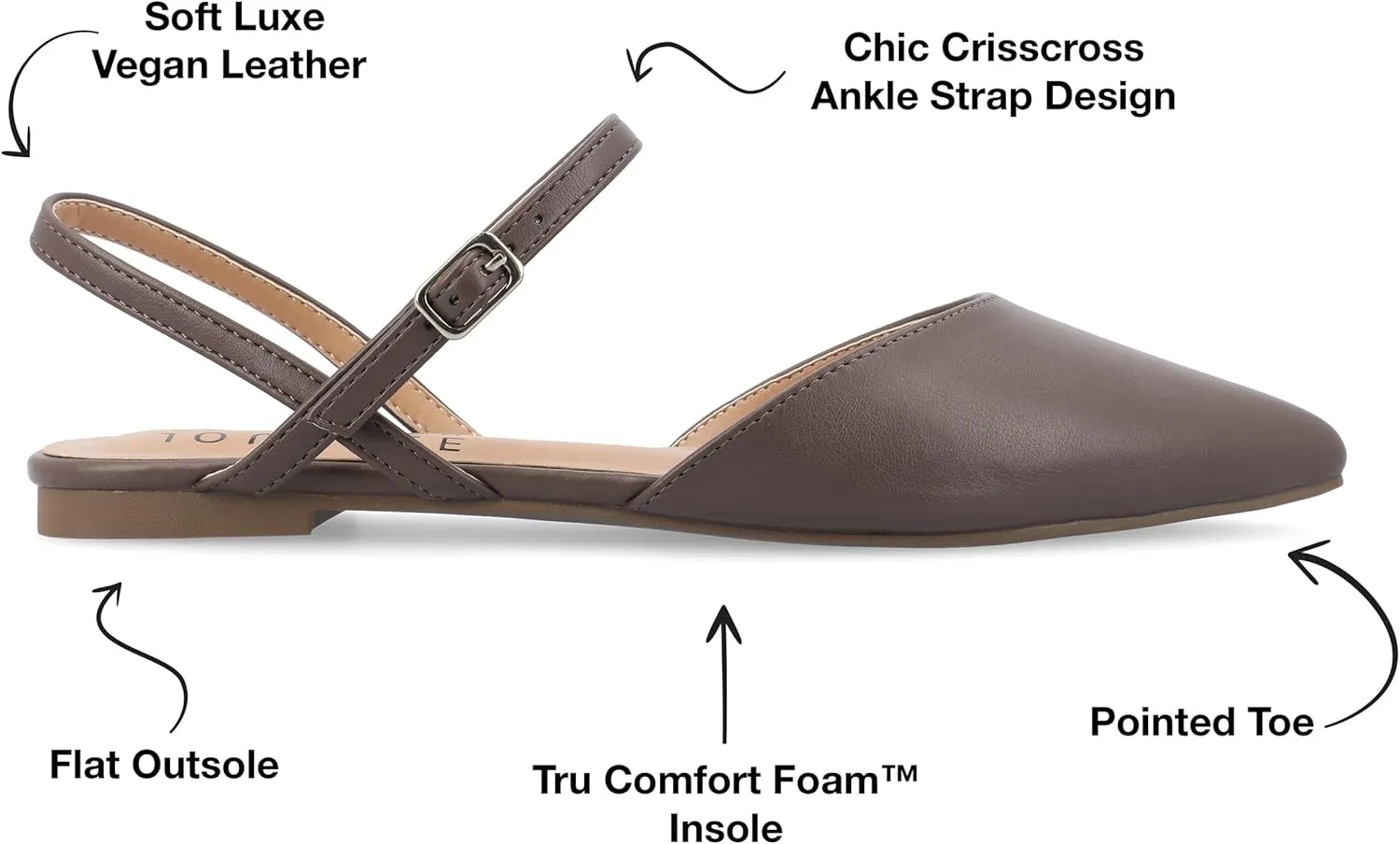 Journee Collection Women's Martine Ballet Flat