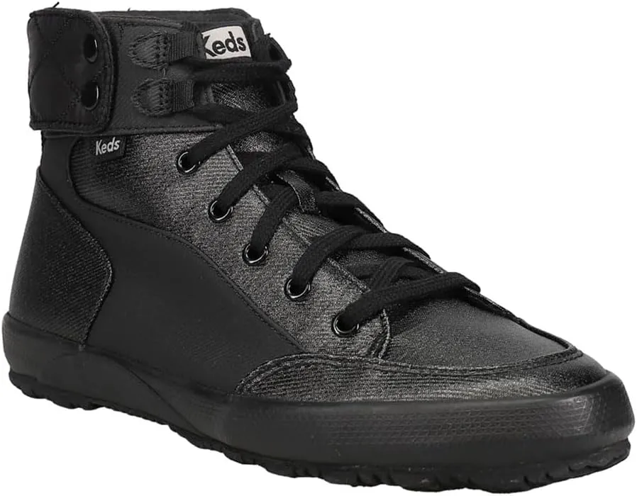 Keds Womens Scout Iv Switch Spl Round Toe Lace Up Casual Boots Ankle - Black