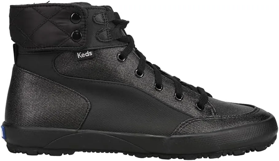 Keds Womens Scout Iv Switch Spl Round Toe Lace Up Casual Boots Ankle - Black