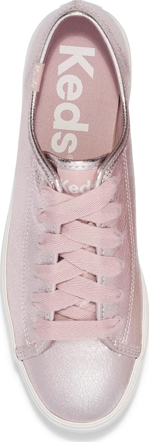 Keds Women's Triple Kick Leather Sneaker