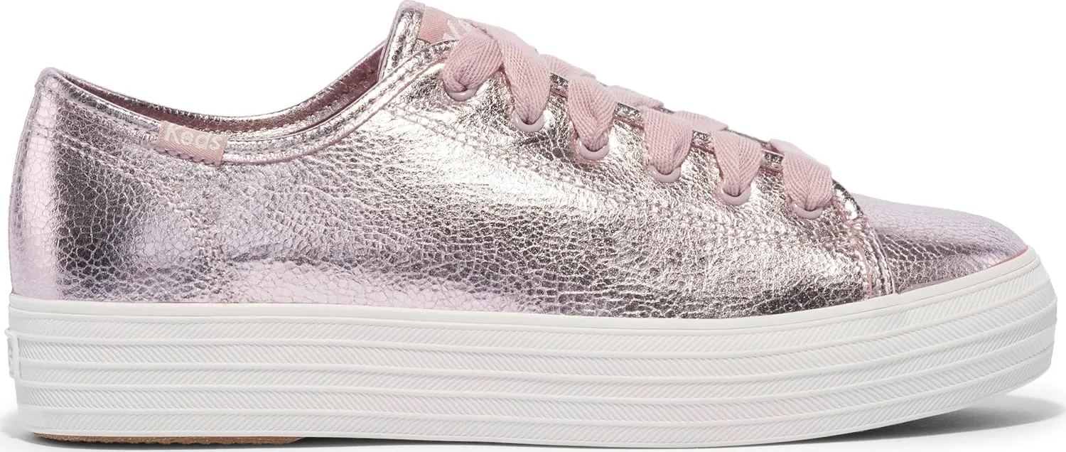 Keds Women's Triple Kick Leather Sneaker