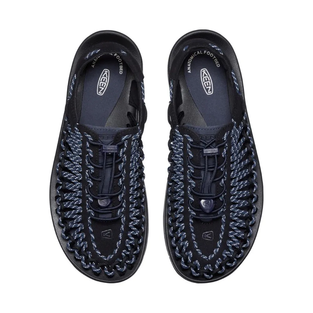 KEEN MEN'S UNEEK - BLACK/INDIGO