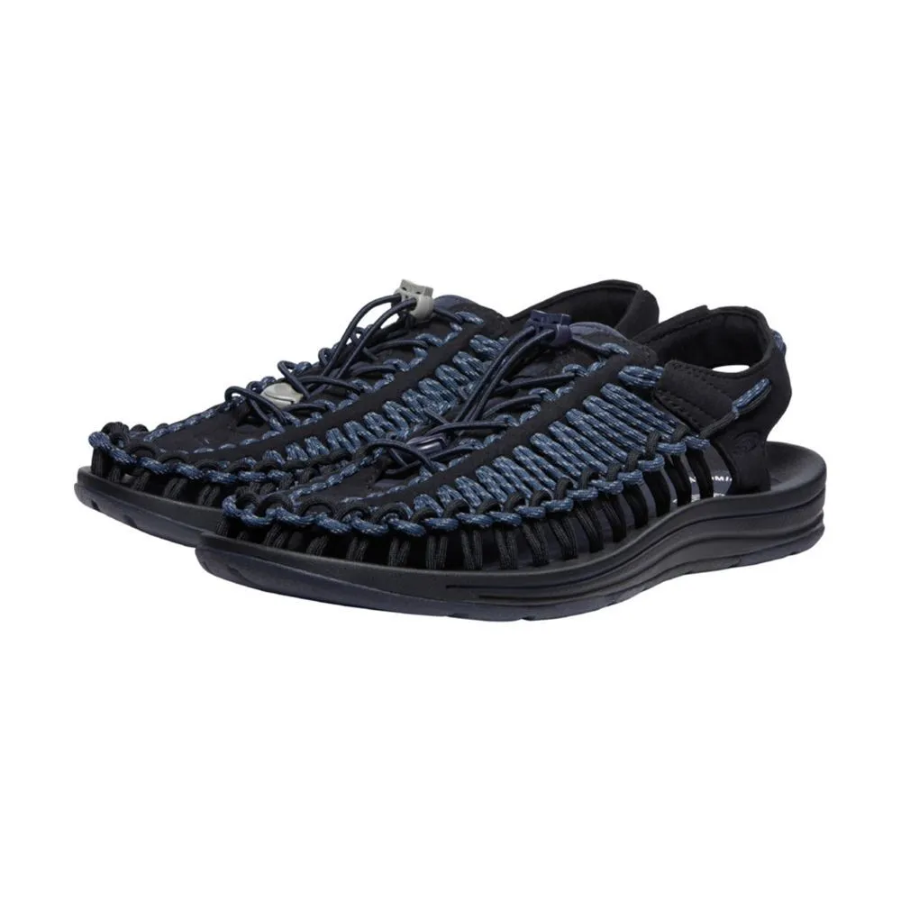 KEEN MEN'S UNEEK - BLACK/INDIGO