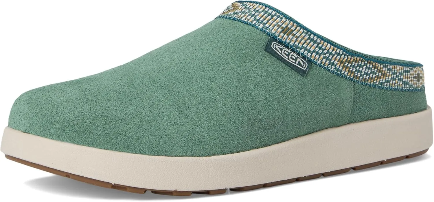 KEEN Women's Elle Suede Comfortable Durable Indoor Outdoor Mule Slippers