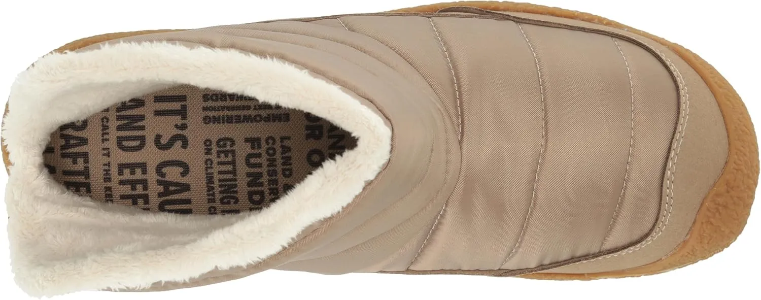 KEEN Women's Howser Fold Down Warm Indoor Outdoor Comfortable Slipper Chukka Boots