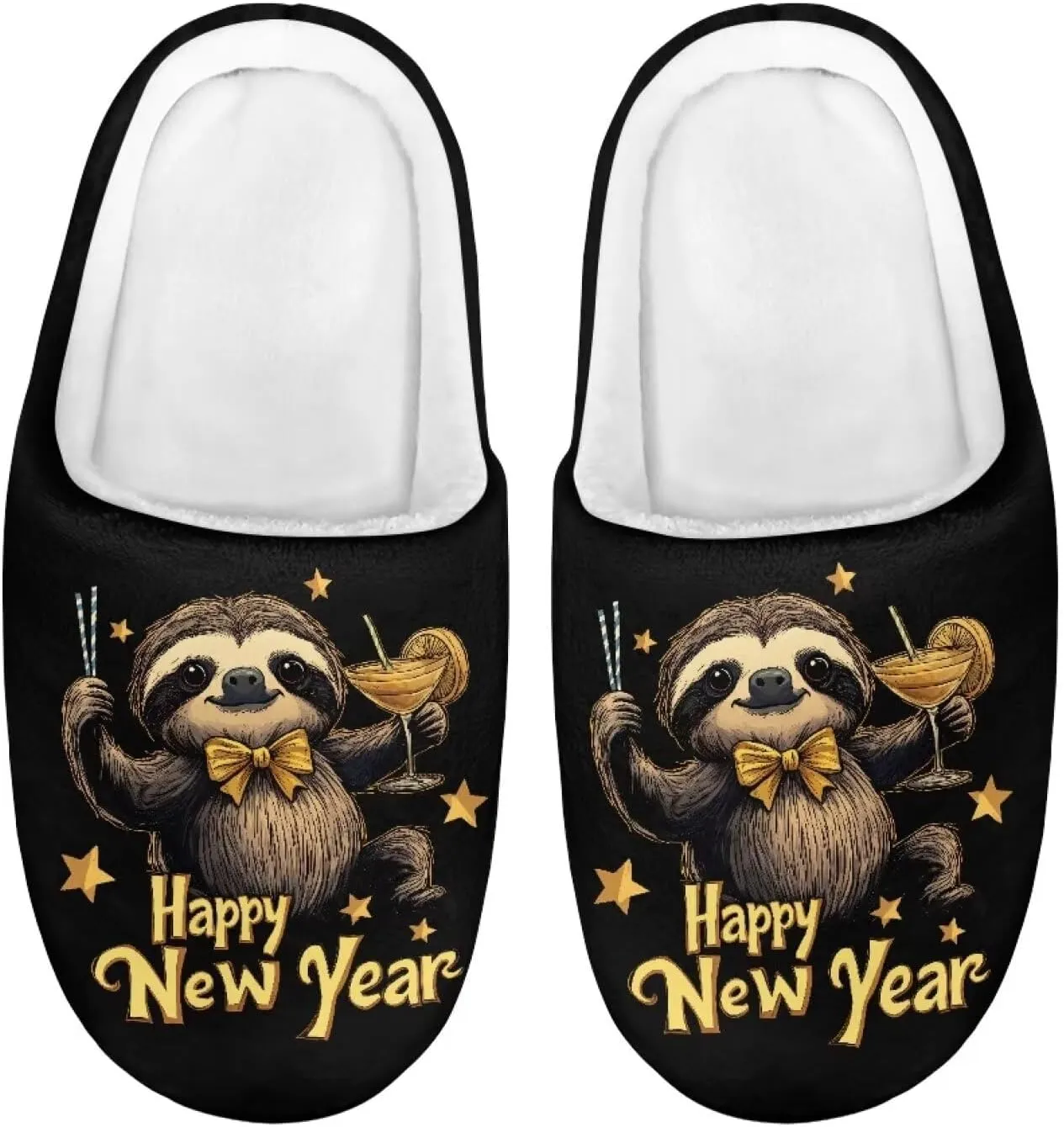 Kids Plush Slippers for Kids Anti-slip House Slippers Cozy Bedroom Slippers Winter House Shoes