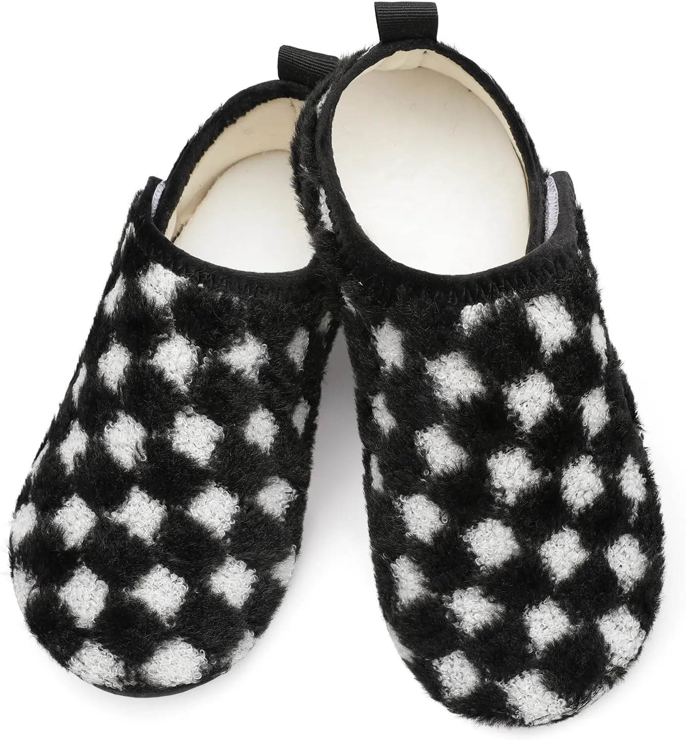 L-RUN Womens Mens House Slippers Indoor Home Shoes Warm Barefoot Slippers Outdoor House Shoes Anti-slip