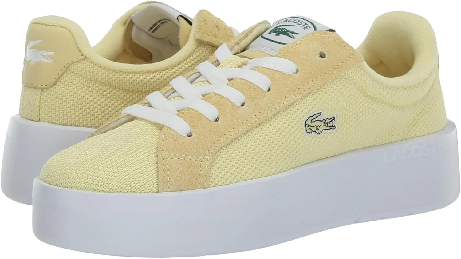 Lacoste Women's Carnaby Platform Leather Sneaker