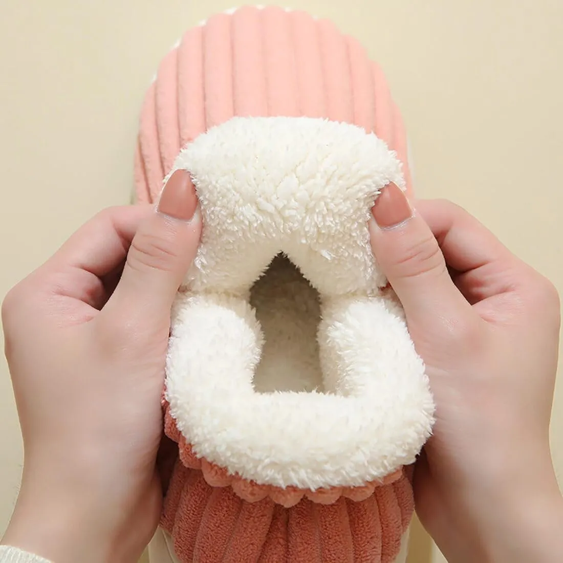 LELEBEAR Pluffi Cozy Stylish Slipper, Pluffi Slipper Booties, Winter Fuzzy Warm Lining Slippers for Women and Men