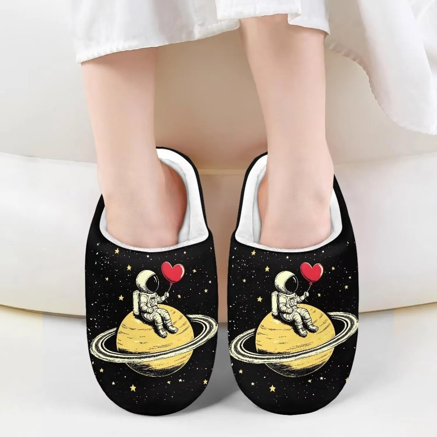 Lotusorchid Sleep Slipper for Kids, Warm Cozy Girls Bedroom Slipper Memory Foam House Slipper for Boys, Non Slip House Shoes Indoor Outdoor