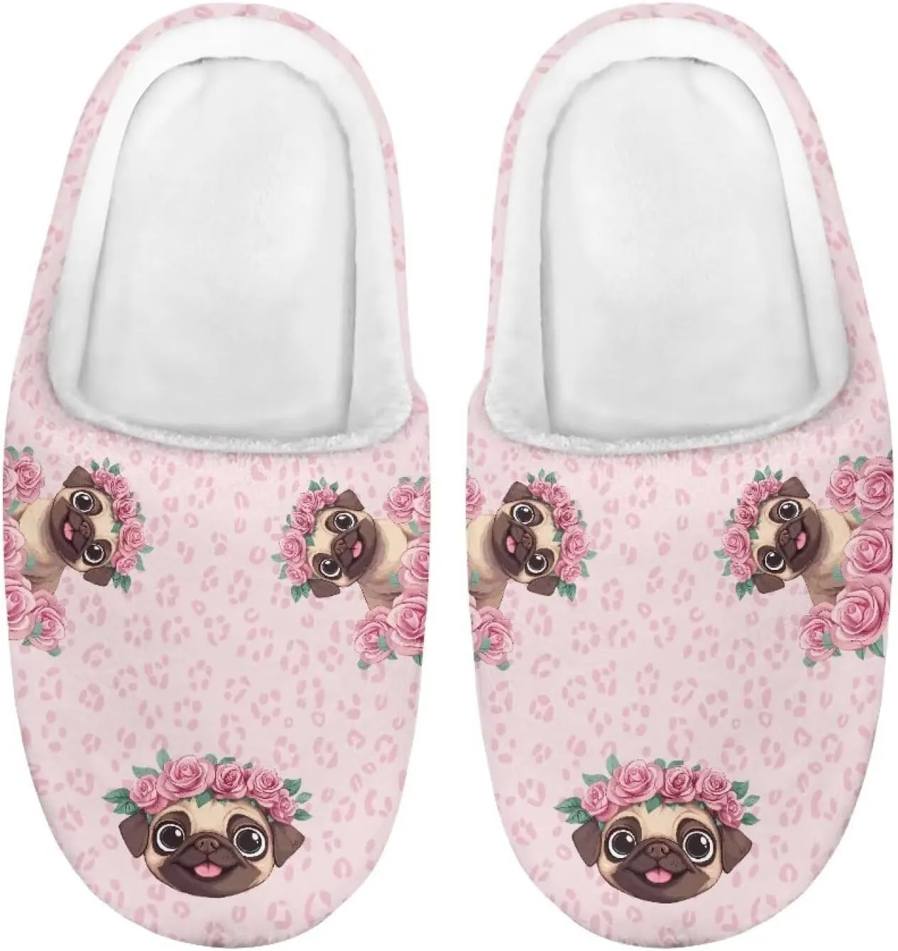 Lotusorchid Slippers for Kids Non Slip Fuzzy Warm Girls House Slipper Anti-Slip Boys Slippers Soft Bedroom Slipper
