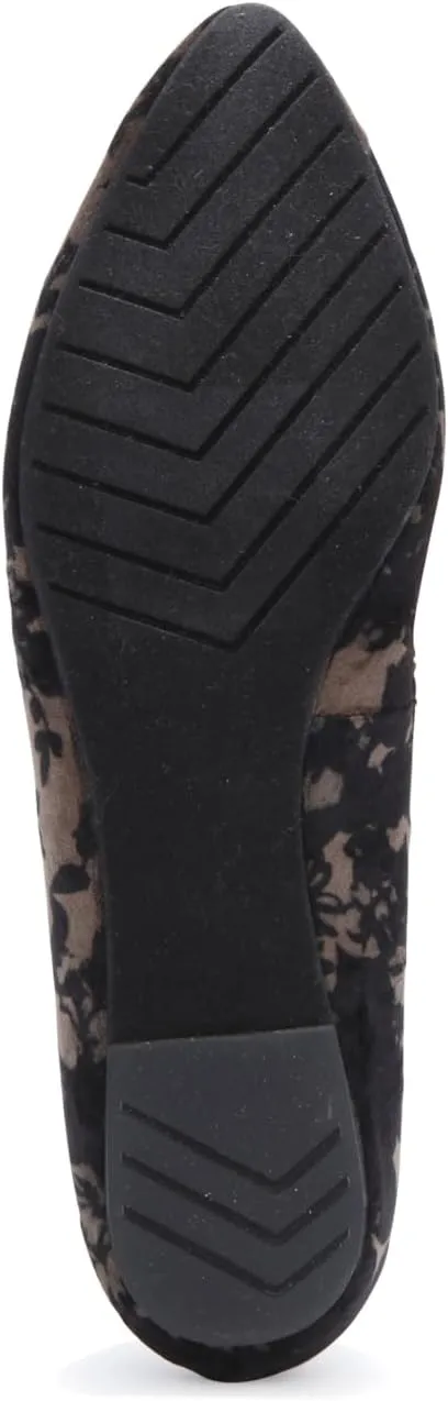 ME TOO Audra Animal Print Pointed Toe Flat