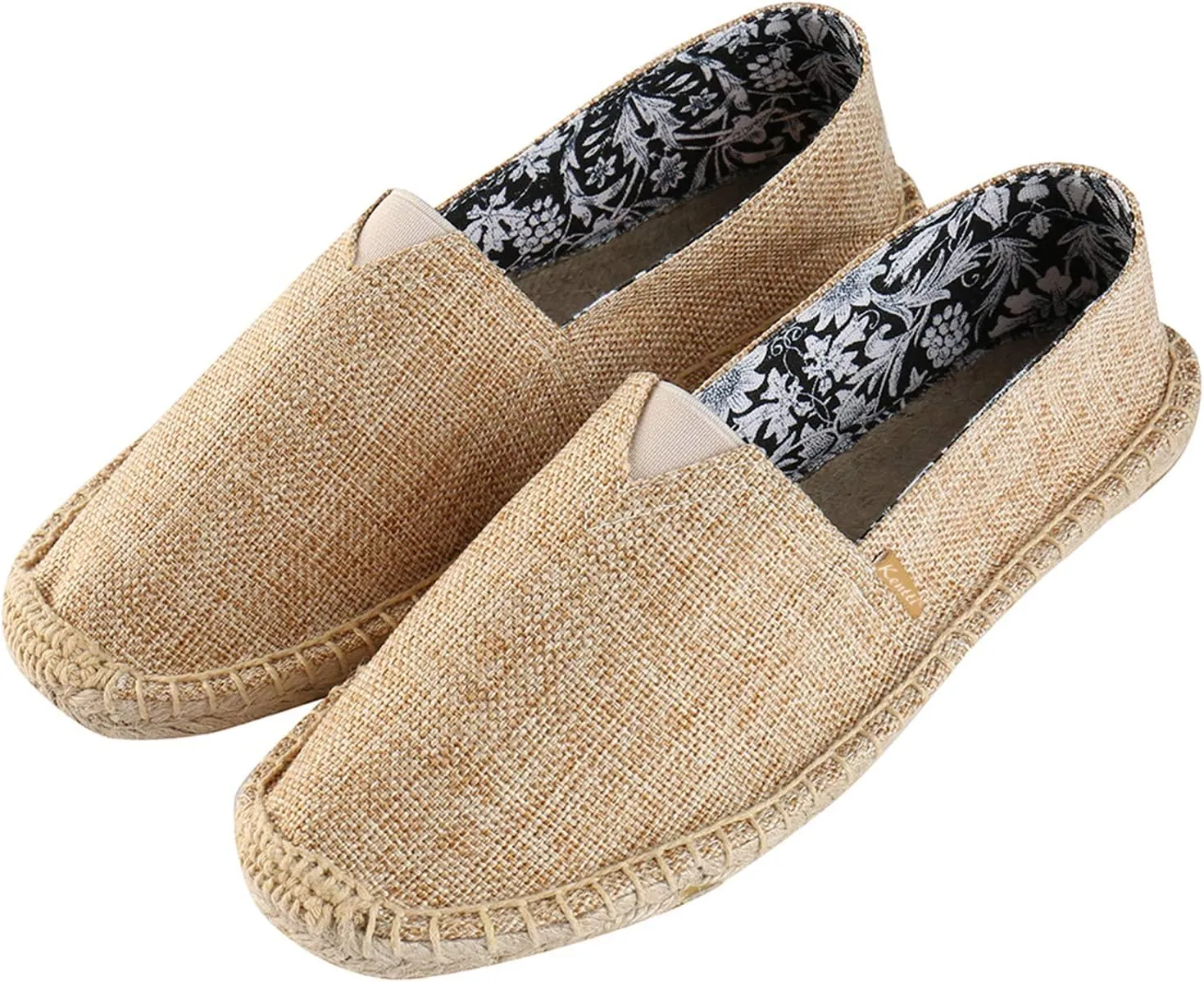 Men's Classic Slip on Flat Espadrilles