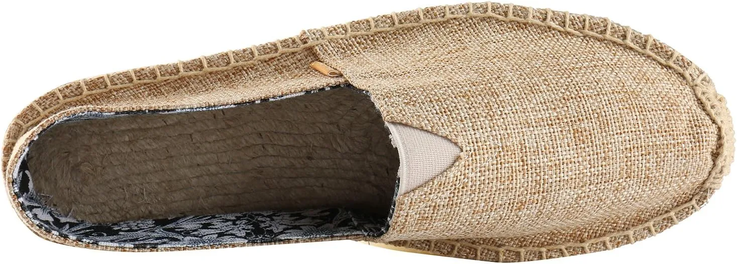 Men's Classic Slip on Flat Espadrilles
