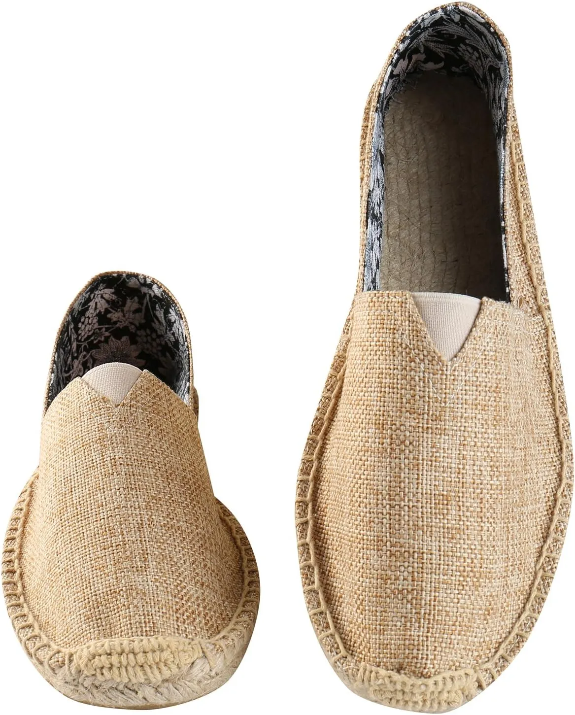 Men's Classic Slip on Flat Espadrilles